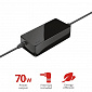 Адаптер питания Trust Primo 70W-19V Universal Laptop Charger BLACK - фото 1