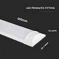 Светильник внутренний линейный LED V-TAC, 20W, SKU-663, Grill Fitting, 600mm, 230V, 4000К, белый
