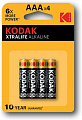 Батарейка Kodak XtraLife AAA/LR03 BL 4шт