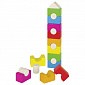 Конструктор деревянный goki Радужная башня 58587 - фото 2