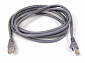 Патч-корд литой, UTP, RJ45, Cat.5e, 7.5m, серый - фото 1