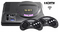 Игровая консоль Retro Genesis 16 bit HD Ultra (225 игр, 2 беспроводных джойстика, HDMI кабель)