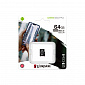 Карта памяти Kingston microSDXC 64GB Canvas Select Plus Class 10 UHS-I U1 V10 A1 (SDCS2/64GBSP) - фото 3