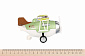 Самолет металический инерционный Same Toy Aircraft зеленый со светом и музыкой SY8015Ut-2 - фото 3