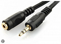 Аудио-кабель Cablexpert (CCA-421S-5M) 3.5мм(M)-3.5мм(F), удлинитель, 5м, стерео