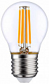 Лампа светодиодная OSRAM LED STAR E27 5-60W 4000K 220V P45 FILAMENT