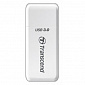 Кардрідер Transcend USB 3.0 microSD/SD White - фото 6
