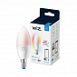 Умная лампа WiZ E14 4.7W(40W 806Lm) C37  2200-6500K RGB Wi-Fi Wi-Fi - фото 1