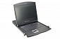 Консоль DIGITUS Modular 19" TFT, 8 port CAT 5 KVM, RU keyboard, RAL 9005 - фото 1