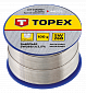 Припій TOPEX олов'яний 60% Sn, дріт 1.0 мм, 100 г - фото 1