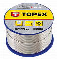 Припой TOPEX оловянный 60% Sn, проволока 1.0 мм, 100 г