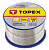 Припій TOPEX олов'яний 60% Sn, дріт 1.0 мм, 100 г