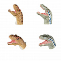 Игровой набор Same Toy Пальчиковый театр 2 ед, Тиранозавр и Велоцираптор X236Ut-1