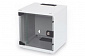 Шафа DIGITUS 10" 6U 312x300, скл.двері, 30kg max, сірий - фото 1
