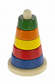 Nic Пірамідка дерев'яна різнобарвна NIC2311