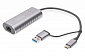 Адаптер DIGITUS USB-C/USB 3.0 - 2.5 Gbps Ethernet - фото 1
