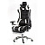 Кресло офисное Special4You ExtremeRace Black/White (E4732) + подставка для ног