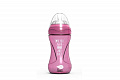 Детская Антиколиковая бутылочка Nuvita NV6032 Mimic Cool 250мл пурпурная