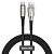 Кабель Baseus Water Drop-shaped Lamp SuperCharge USB-USB-C, 1м Black (CATSD-M01)