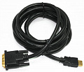 Кабель Cablexpert (CC-HDMI-DVI-7.5MC) HDMI-DVI 7.5м черный