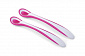 Набор ложечек с термоиндикатором Nuvita Easy Eating 6м+ 2 шт. Розовый NV8485Pink - фото 1