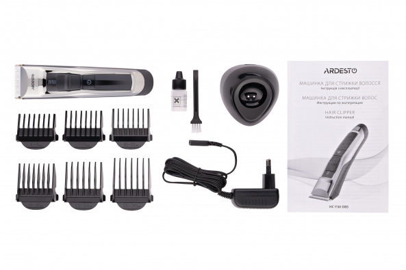 Машинка для стрижки Ardesto HC-Y30-DBS /2.4Вт/чорний+метал/дисплей - фото 9
