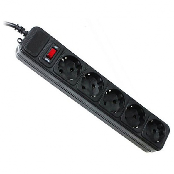 Мережевий фільтр GEMBIRD SPG5-G-15B, 4.5 м кабель, 5 розеток - фото 2
