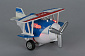 Самолет металический инерционный Same Toy Aircraft синий со светом и музыкой SY8012Ut-2 - фото 2
