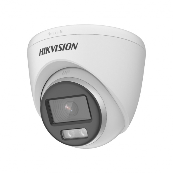 HD-TVI відеокамера 2 Мп Hikvision DS-2CE72DF0T-F (2.8 мм) ColorVu для системи відеонагляду - фото 1