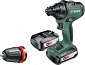 Шуруповерт-дриль Bosch AdvancedDrill 18, безщітковий, 18В, 2х2.5аг, ЗУ, кейс - фото 1