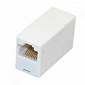 Соединитель Voltronic RJ45 8P8C мама/мама RJ45 для соединения кабеля, белый (11445/00190) - фото 1