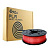 Катушка з ниткою 1.75мм/0.6кг PLA XYZprinting Filament для da Vinci, прозоро-червоний