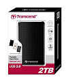 Жесткий диск Transcend StoreJet 2.5" USB 3.1 2TB StoreJet 25A3 Black