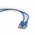 Патч-корд UTP Cablexpert (PP12-1M/B) литой, 50u "штекер с защелкой, 1 м, синий