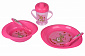 Набор для кормления Nuvita 12м+ Розовый 4 предмета. NV1495Pink - фото 2
