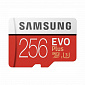 Карта пам'яті Samsung 256GB microSDXC C10 UHS-I U3 R100/W90MB/s Evo Plus V2 + SD адаптер - фото 1
