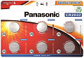 Батарейка Panasonic літієва CR2032 блістер, 6 шт.