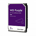 Жесткий диск WD 3.5" SATA 3.0 2TB 256MB Purple Surveillance