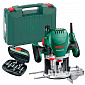 Фрезер Bosch POF 1400 + набор 6 фрез, 1400Вт, 11000-28000 об/мин, 55мм, 3кг - фото 1