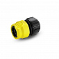Коннектор для полива Karcher универ. с аквастопом 1/2 - 5/8 - 3/4 LOOSE - фото 1