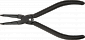 Щипці TOPEX для стопорних кілець внутрішніх/загнуті, 175 мм - фото 1