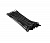 Хомут-стяжка Top Tools, чорний, 2.5x200 мм, пластик, 100 шт.