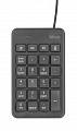 Клавиатура числовая Trust Xalas USB Numeric Keypad BLACK