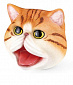 Игрушка-перчатка Same Toy Кот рыжий X326-R-UT - фото 1