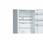 Холод. с нижн. мороз. кам. BOSCH KGN39VL316, 203х66х60см, 2 дв., Холод.отд. - 279л, Мороз. отд. - 87л, A++, NF, Инв, Нерж - фото 4