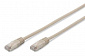 Патч-корд DIGITUS cat.5e, F-UTP, 0.5м, AWG 26/7, серого цвета - фото 1