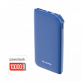 Універсальна мобільна батарея ColorWay Soft Touch 10000mAh Blue (CW-PB100LPE3BL-PD)