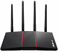 Беспроводной маршрутизатор Asus RT-AX55 (AX1800, Wi-Fi 6, 4xGE LAN, 1xGE WAN, MU-MIMO, Beamforming, AiMesh, OFDMA, 4 внешние антенны)