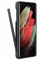 Чехол Samsung Silicone Cover with S Pen для смартфона Galaxy S21 Ultra (G998) Black