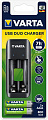 Зарядний пристрій VARTA Value USB Duo Charger+2xAAA 800mAh